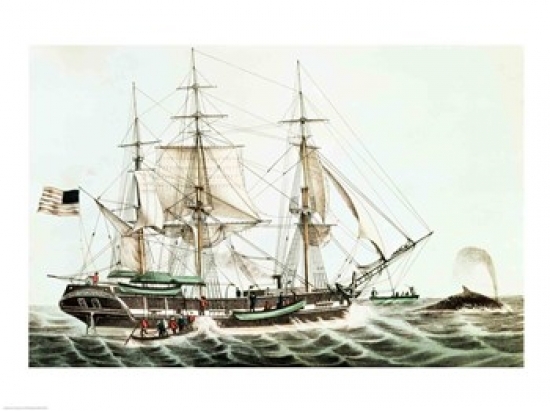 American Whaler Poster Print - 36 x 24 in. - Large