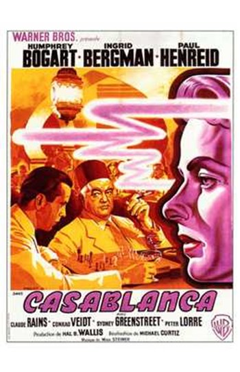 MOV197695 Casablanca Movie Poster - 11 x 17 in -  Posterazzi