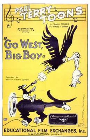 Go West Big Boy Movie Poster - 11 x 17 in.