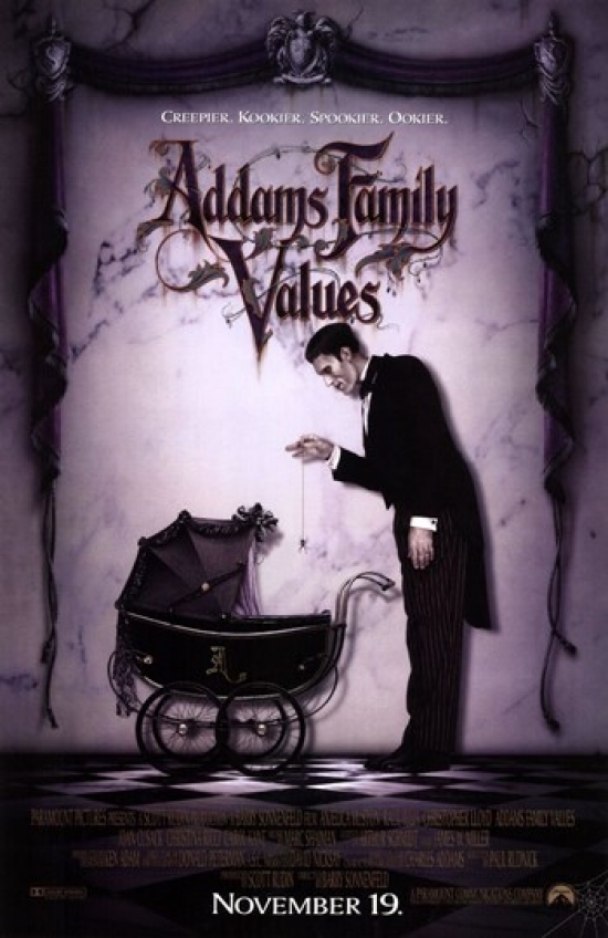 MOV197893 Addams Family Values Movie Poster - 11 x 17 in -  Posterazzi