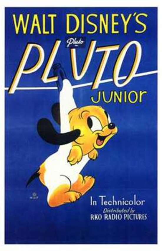Pluto Junior Movie Poster - 11 x 17 in.