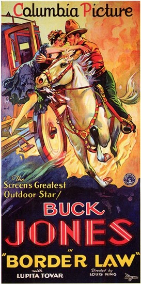 Border Law Movie Poster - 11 x 17 in.