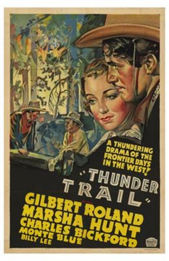 MOV200245 Thunder Trail Movie Poster - 11 x 17 in.