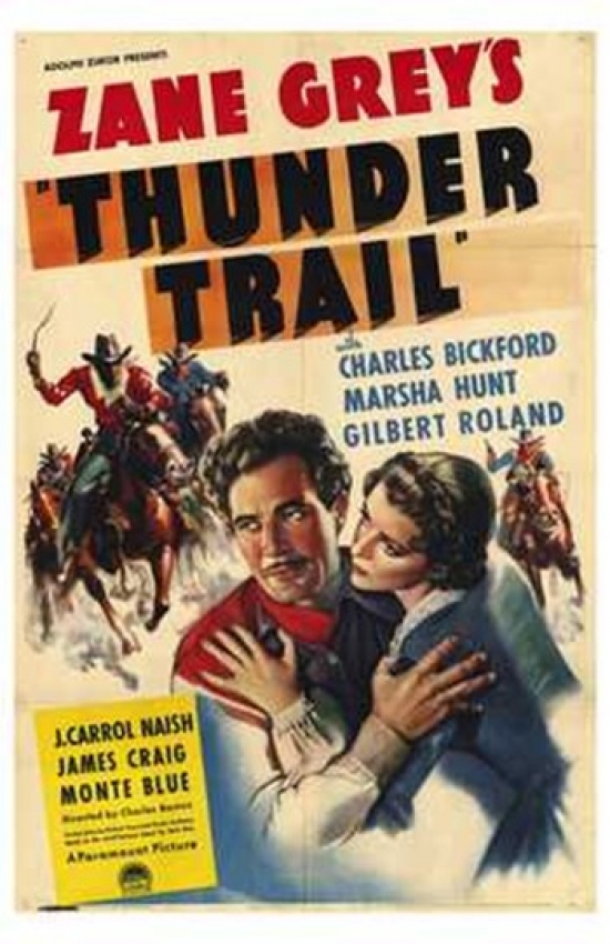 MOV200246 Thunder Trail Movie Poster - 11 x 17 in.