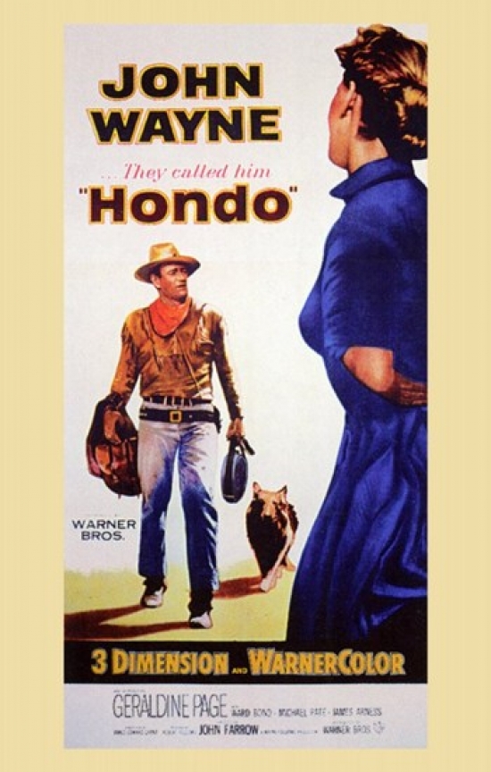 Hondo Movie Poster - 11 x 17 in.