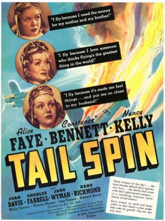Tail Spin Movie Poster - 11 x 17 in.