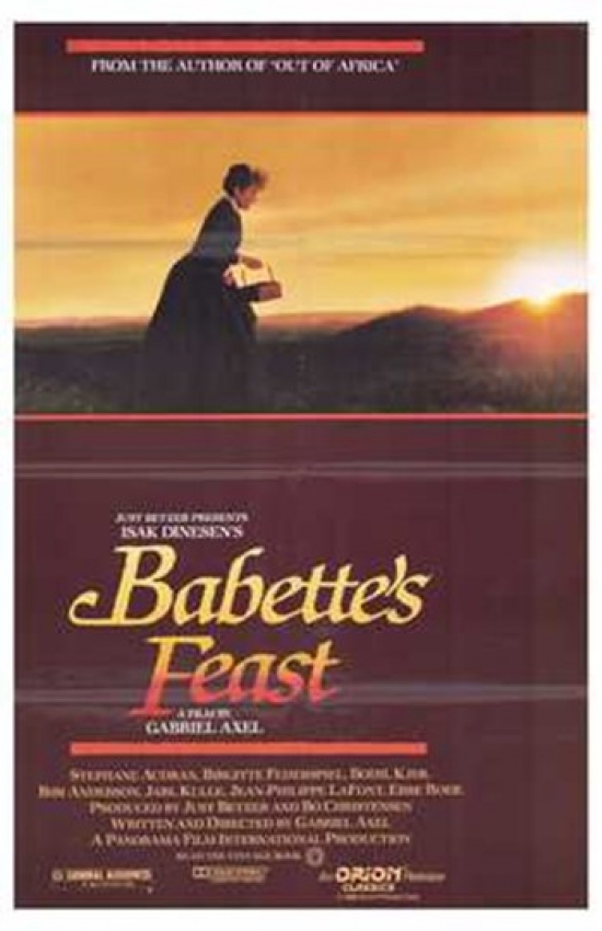 Babettes Feast Movie Poster - 11 x 17 in.