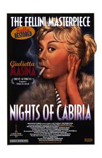 MOV200900 Nights of Cabiria 1987 Movie Poster - 11 x 17 in.
