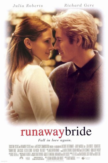 Runaway Bride Movie Poster - 11 x 17 in.