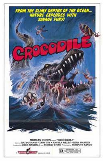 Crocodile Movie Poster - 11 x 17 in.