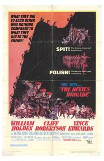 MOV203667 The Devils Brigade Movie Poster - 11 x 17 in.