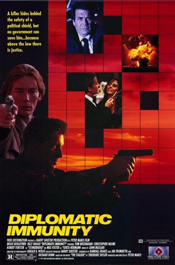 Diplomatic Immunity Movie Poster - 11 x 17 in.