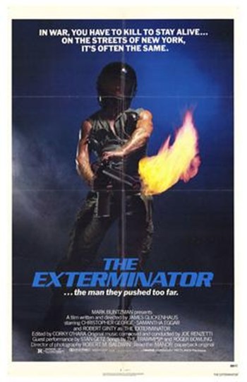 The Exterminator Movie Poster - 11 x 17 in.
