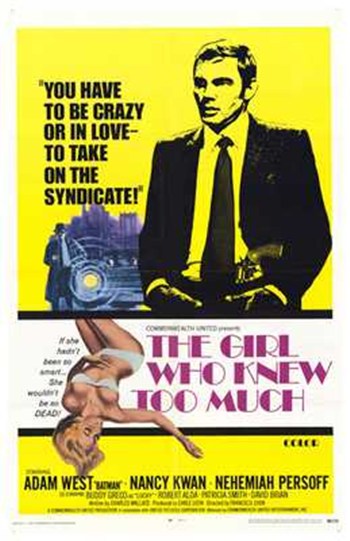 MOV203877 The Girl Who Knew Too Much Movie Poster - 11 x 17 in.