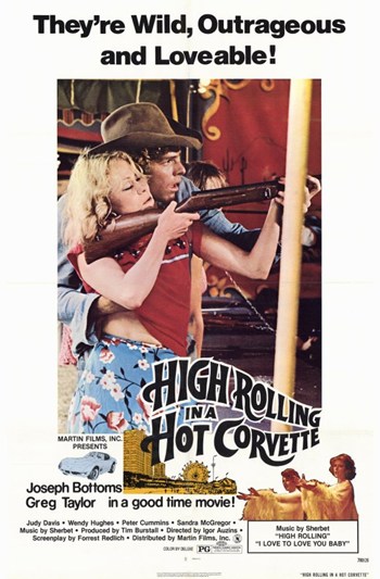 High Rolling in a Hot Corvette Movie Poster - 11 x 17 in.