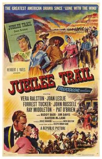 Jubilee Trail Movie Poster  11 x 17 in