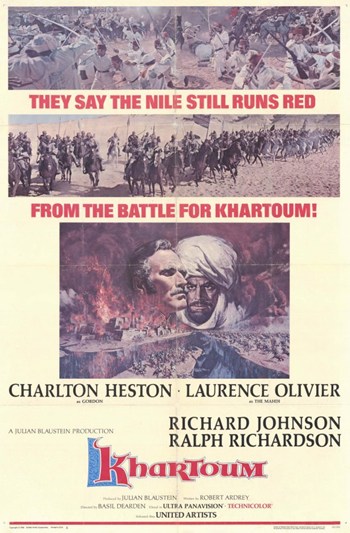 Khartoum Movie Poster - 11 x 17 in.
