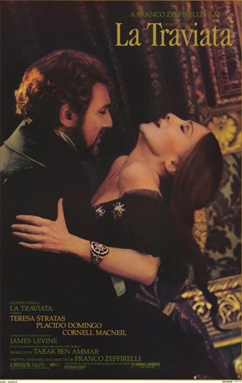 La Traviata Movie Poster - 11 x 17 in.