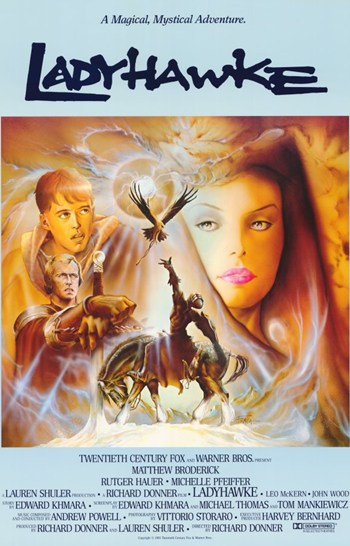 Ladyhawke Movie Poster - 11 x 17 in.