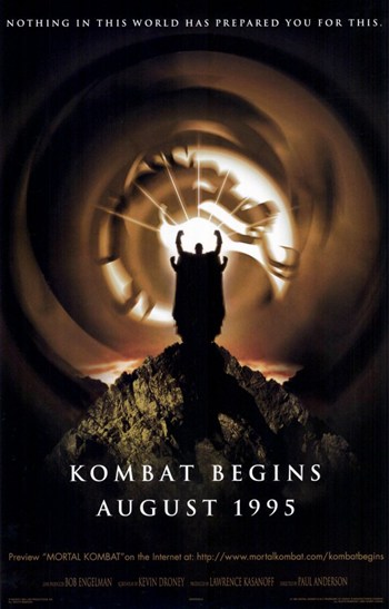 Mortal Kombat Movie Poster - 11 x 17 in.