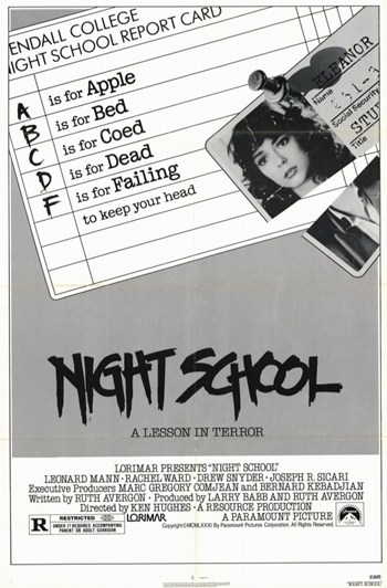 MOV204433 Night School Movie Poster - 11 x 17 in.