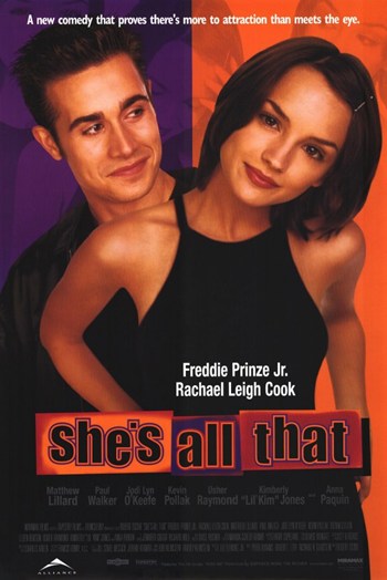 Shes All That Movie Poster - 11 x 17 in.