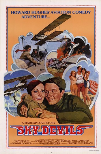 MOV204842 Sky Devils Movie Poster - 11 x 17 in.