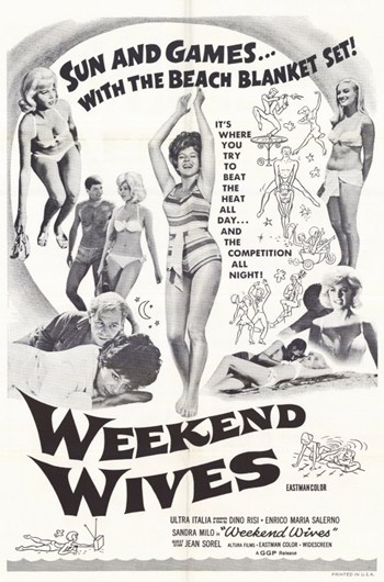 Weekend Wives Movie Poster - 11 x 17 in.