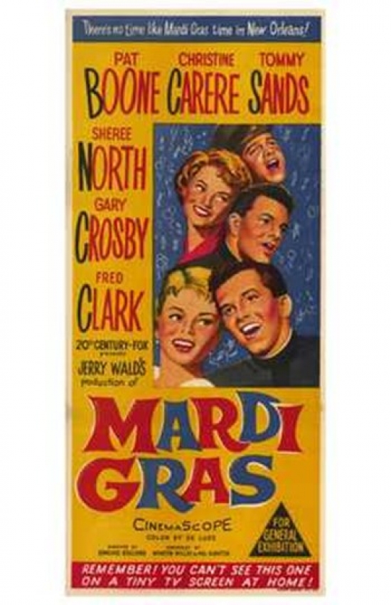Mardi Gras Movie Poster - 11 x 17 in.