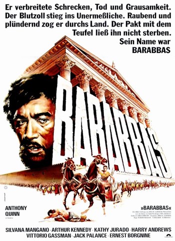 Barabbas Movie Poster - 11 x 17 in.
