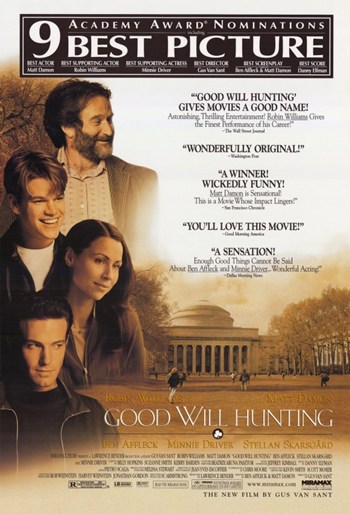 Good Will Hunting Movie Poster - 11 x 17 in.