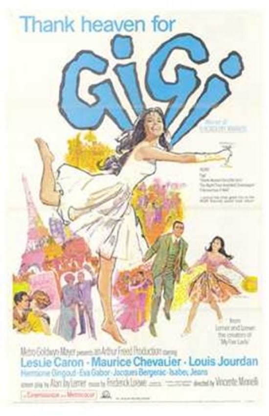Gigi Movie Poster - 11 x 17 in.