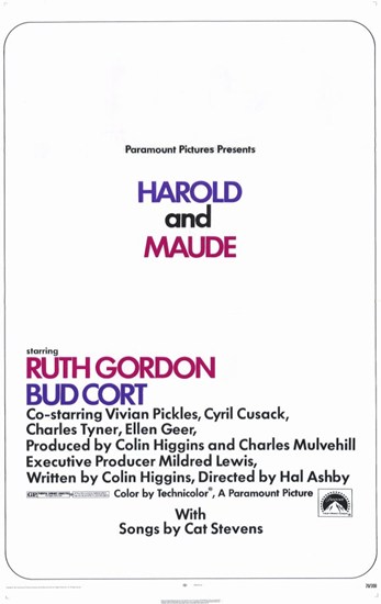 Harold & Maude Movie Poster - 11 x 17 in.