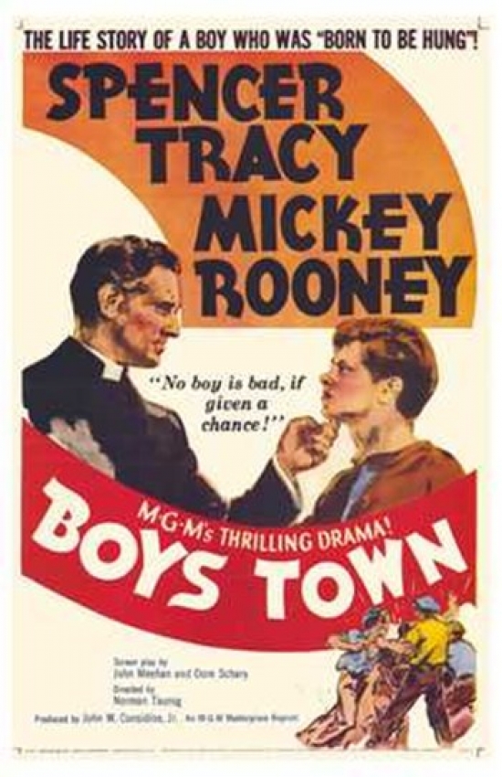 Boys Town Movie Poster - 11 x 17 in.