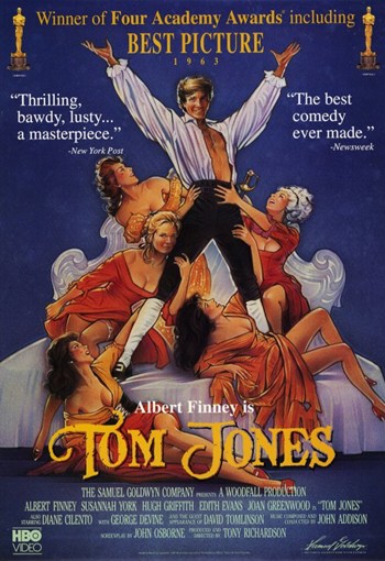Tom Jones Movie Poster - 11 x 17 in.