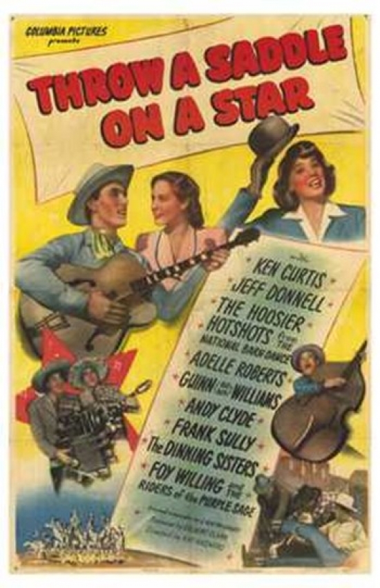 MOV208594 Throw a Saddle on a Star Movie Poster - 11 x 17 in.