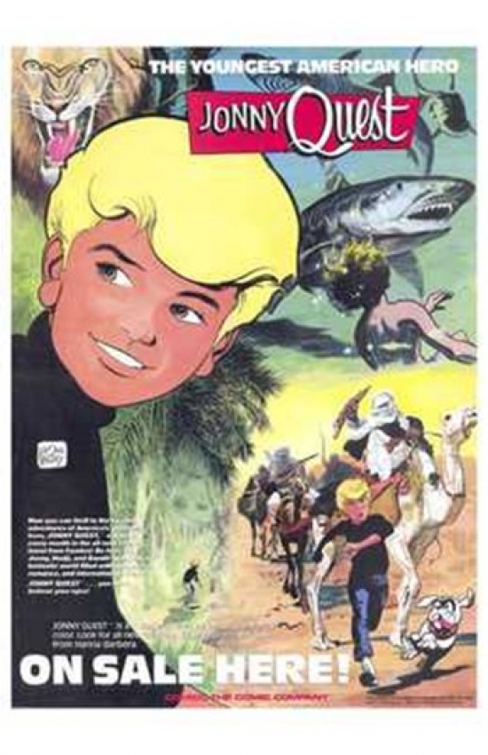 Jonny Quest Comic Movie Poster - 11 x 17 in.