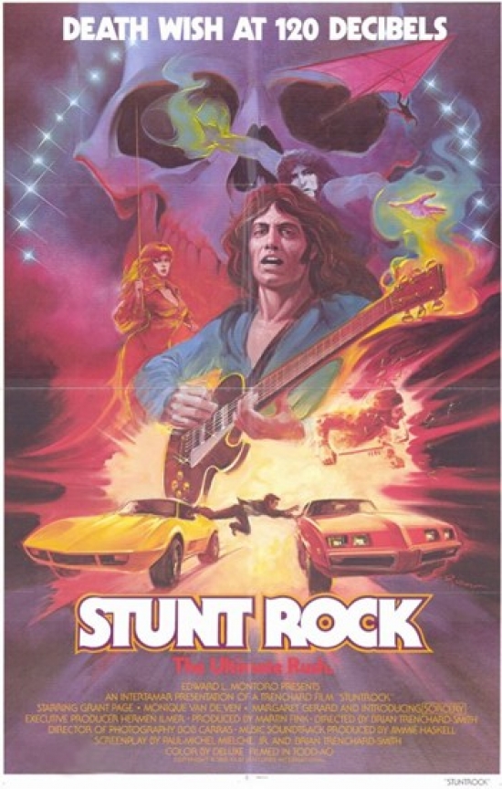 Stunt Rock Movie Poster - 11 x 17 in.
