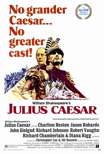 MOV209029 Julius Caesar Movie Poster - 11 x 17 in.