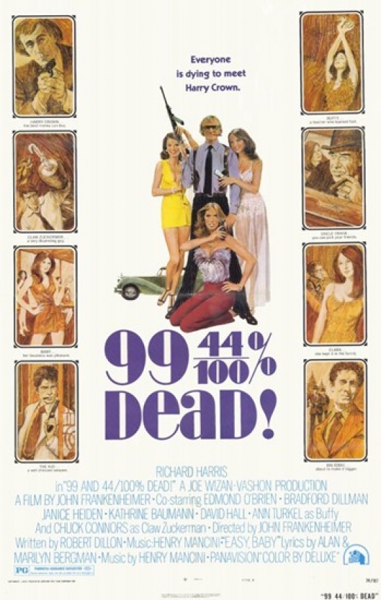 99 44-100Ths Dead Movie Poster - 11 x 17 in.