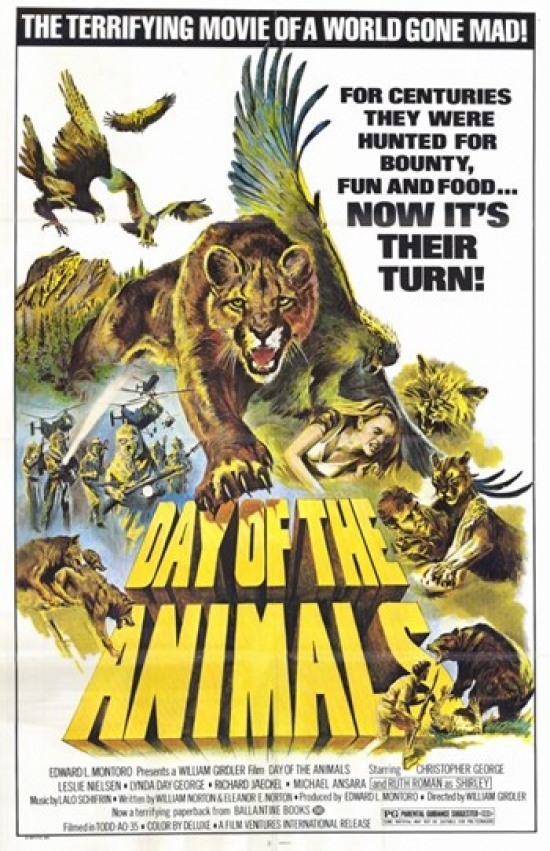 MOV209261 Day of the Animals Movie Poster - 11 x 17 in.