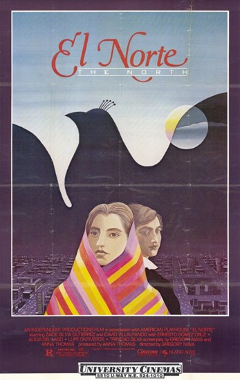 El Norte Movie Poster - 11 x 17 in.