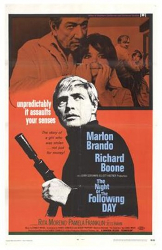 The Night of the Following Day Movie Poster - 11 x 17 in.