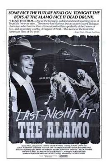 Last Night at the Alamo Movie Poster - 11 x 17 in.