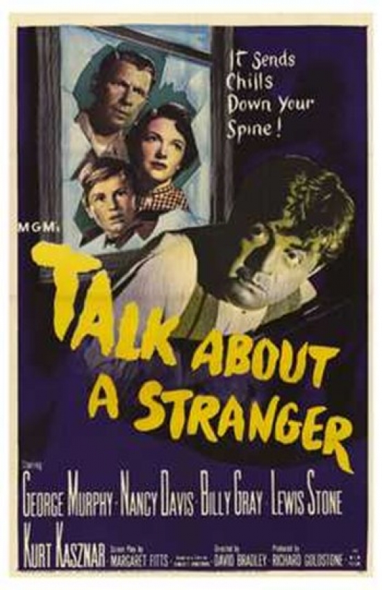 Talk About a Stranger Movie Poster - 11 x 17 in.