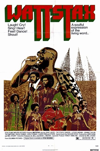 Wattstax Movie Poster - 11 x 17 in.