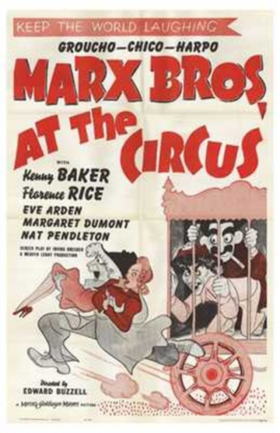 At the Circus Movie Poster - 11 x 17 in.