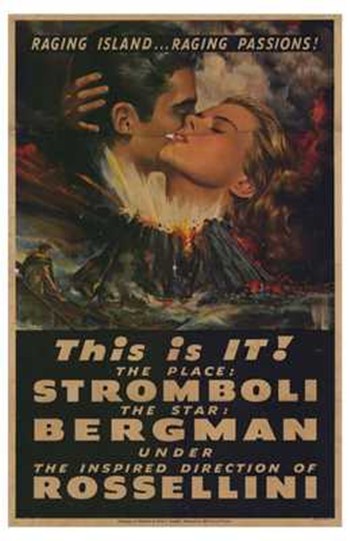 Stromboli Movie Poster - 11 x 17 in.