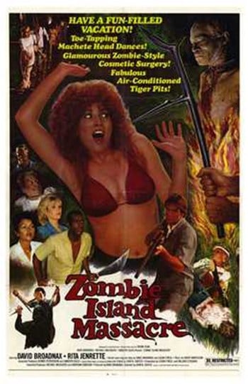 MOV209943 Zombie Island Massacre Movie Poster - 11 x 17 in.