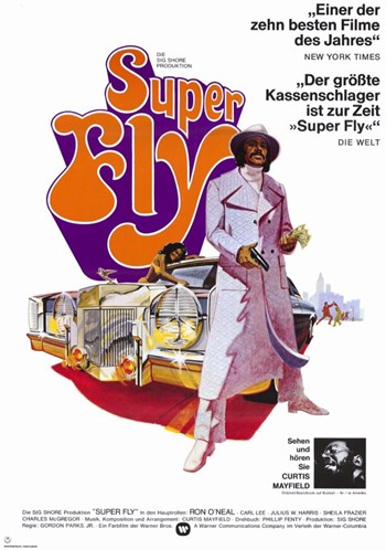 Superfly Movie Poster - 11 x 17 in.